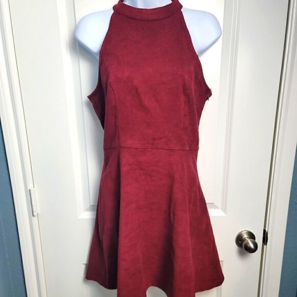 ALTAR'D STATE Faux Suede Dress - Picture 1 of 8